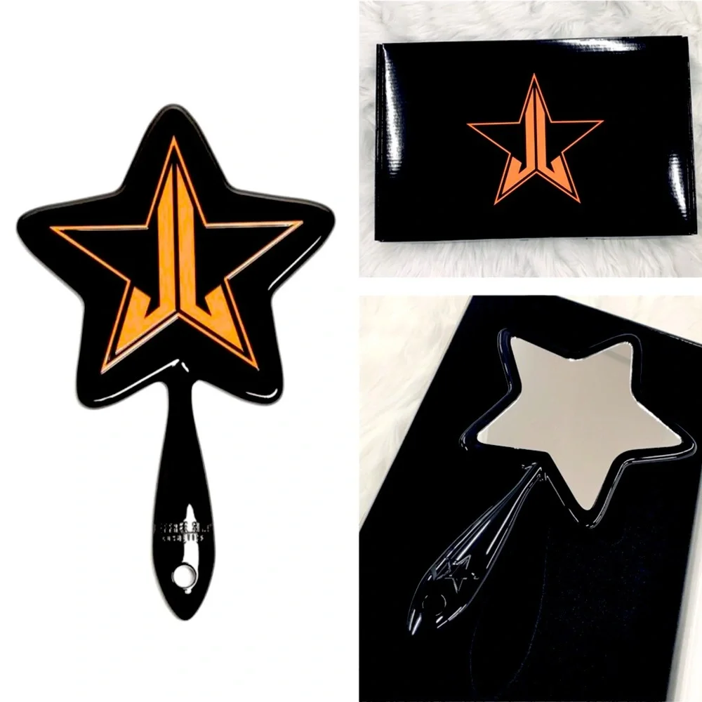 Jeffree Star Limited Edition Hand Mirror Unisex Color Black & Orange